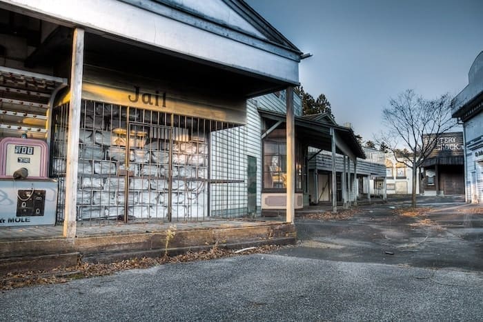 Western Village abandoned theme park, Tochigi, Japan