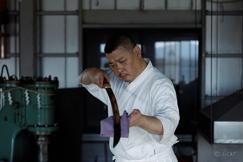 samurai sword making, Japan traditional and cultural thing to do