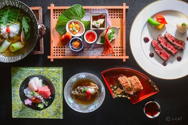 Kaiseki meal a geisha dinner in Kyoto