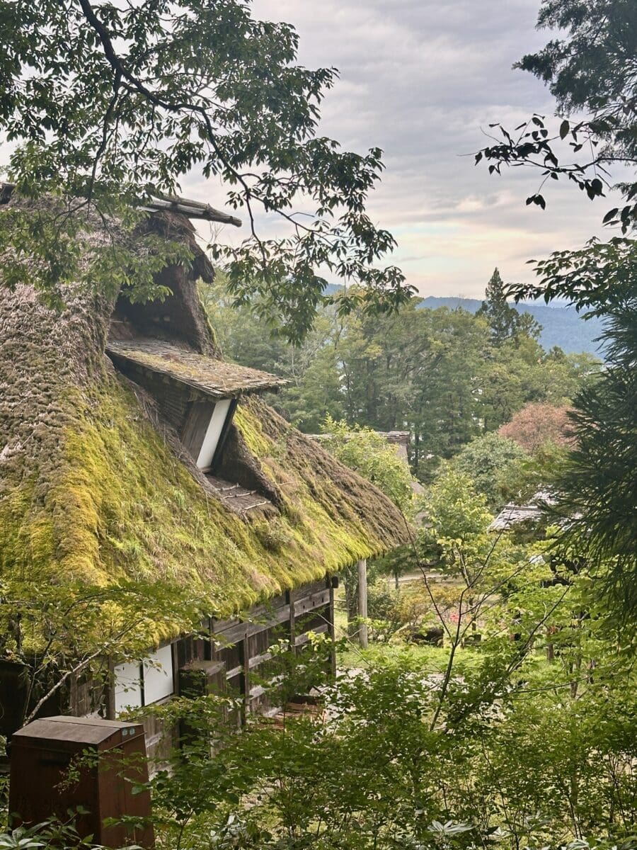 Thatched-roof house at Hida Folk Village